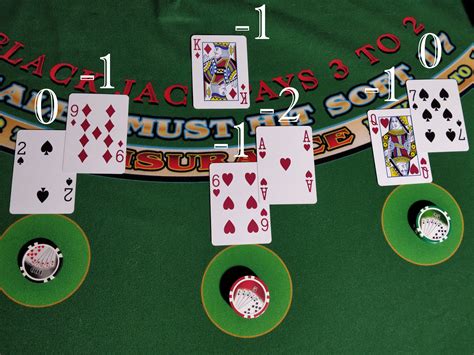blackjack double deck card counting